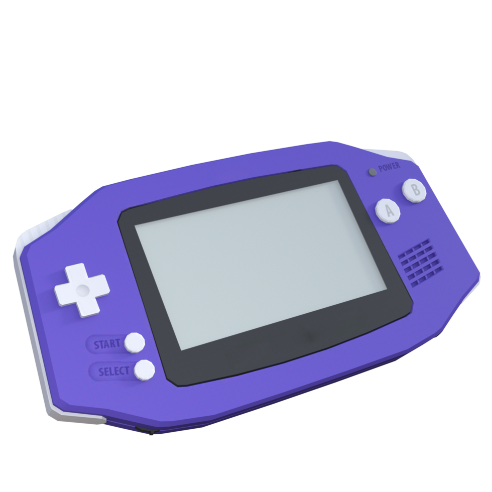 Game console generation 3d Re png