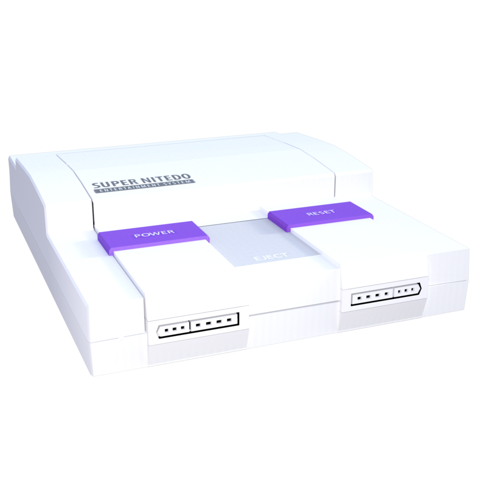 console de jeu génération 3d re png