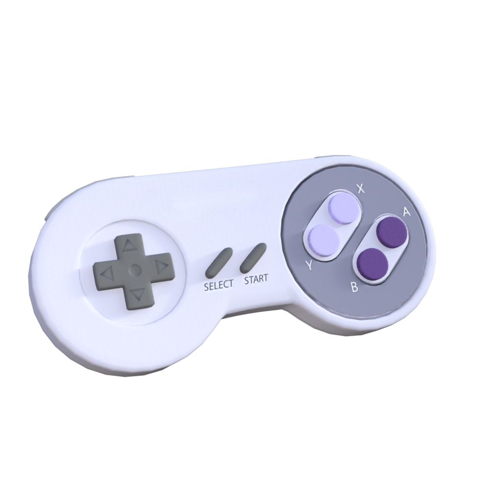 gioco consolle generazione 3d ri png