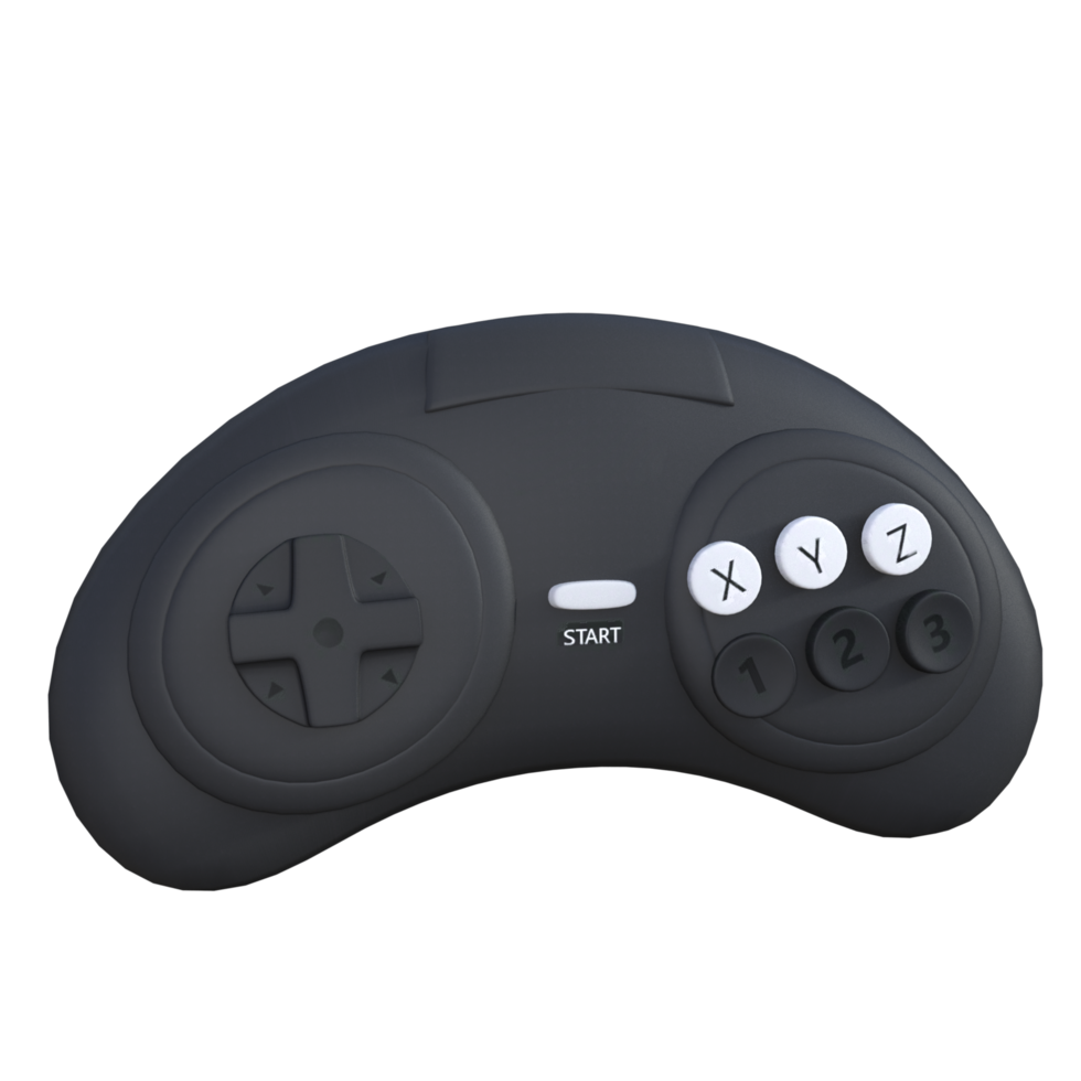 console de jeu génération 3d re png