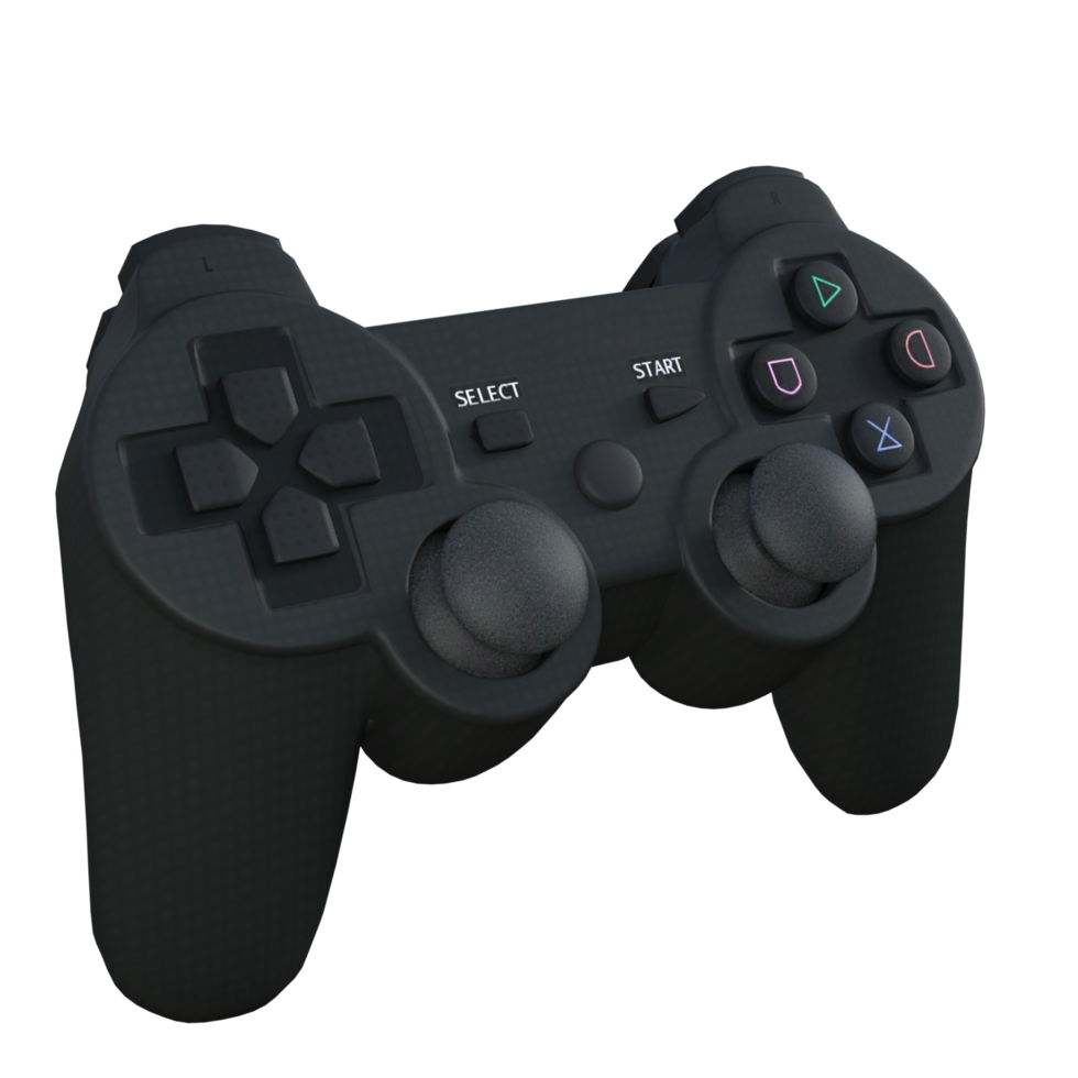 gioco consolle generazione 3d ri png