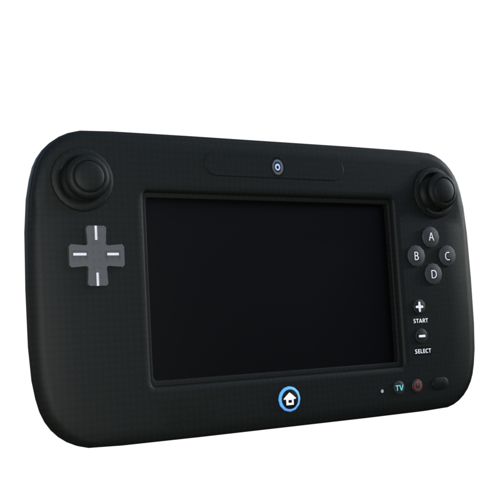 console de jeu génération 3d re png