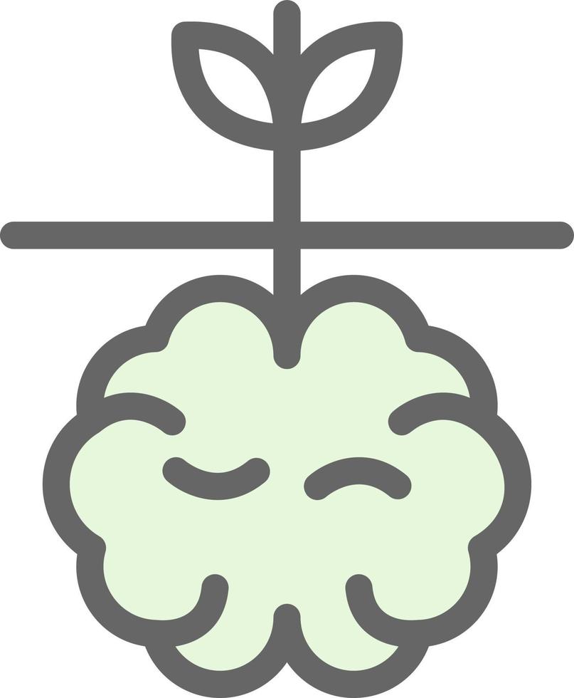 Mental Growth Vector Icon Design