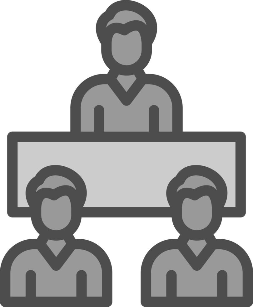 Meeting Vector Icon Design