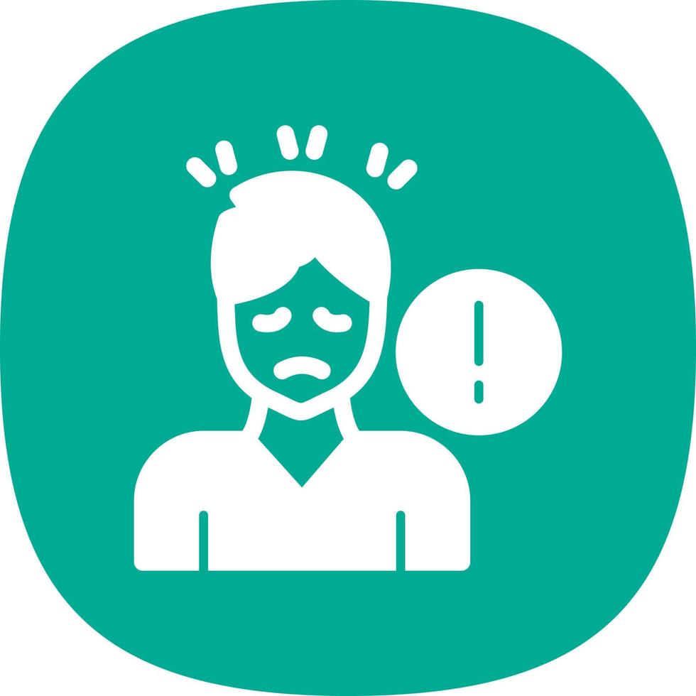Panic Atack Vector Icon Design