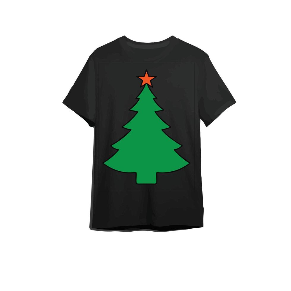 Black t-shirt with unique logo vector