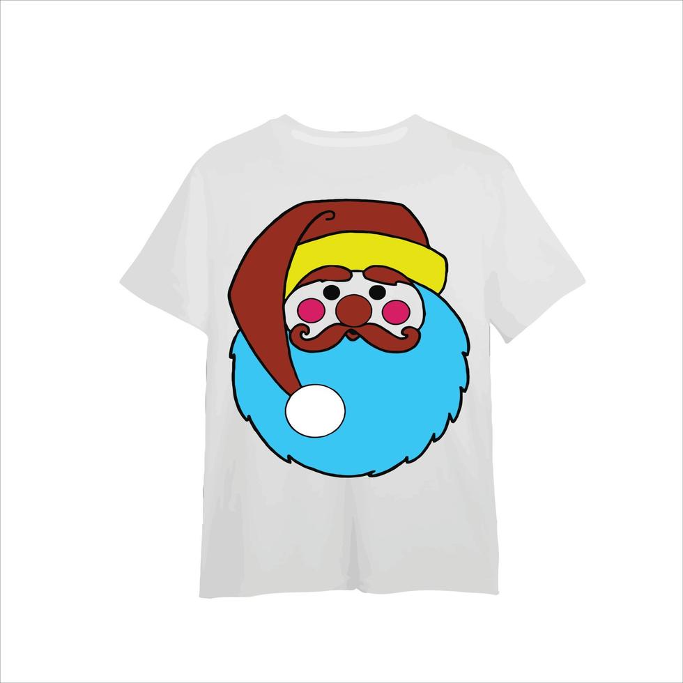 White Unique T-Shirt vector