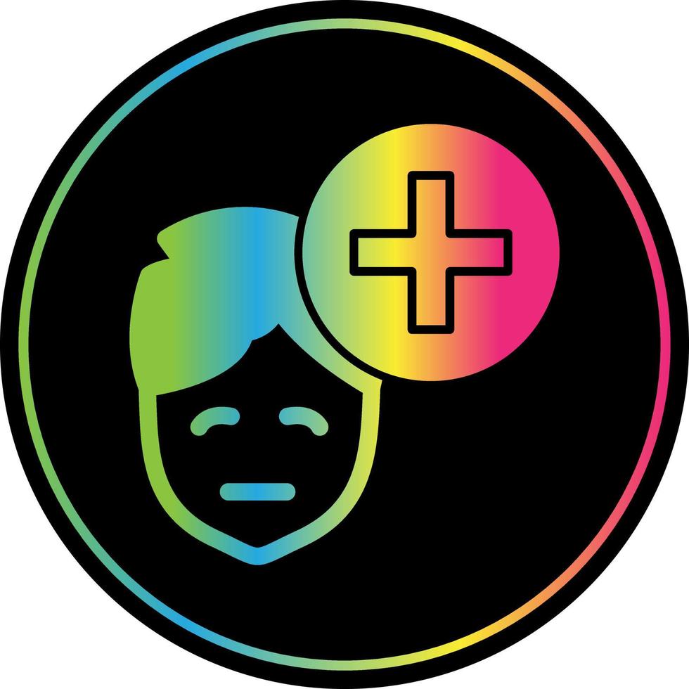 Positive Thinking Vector Icon Design