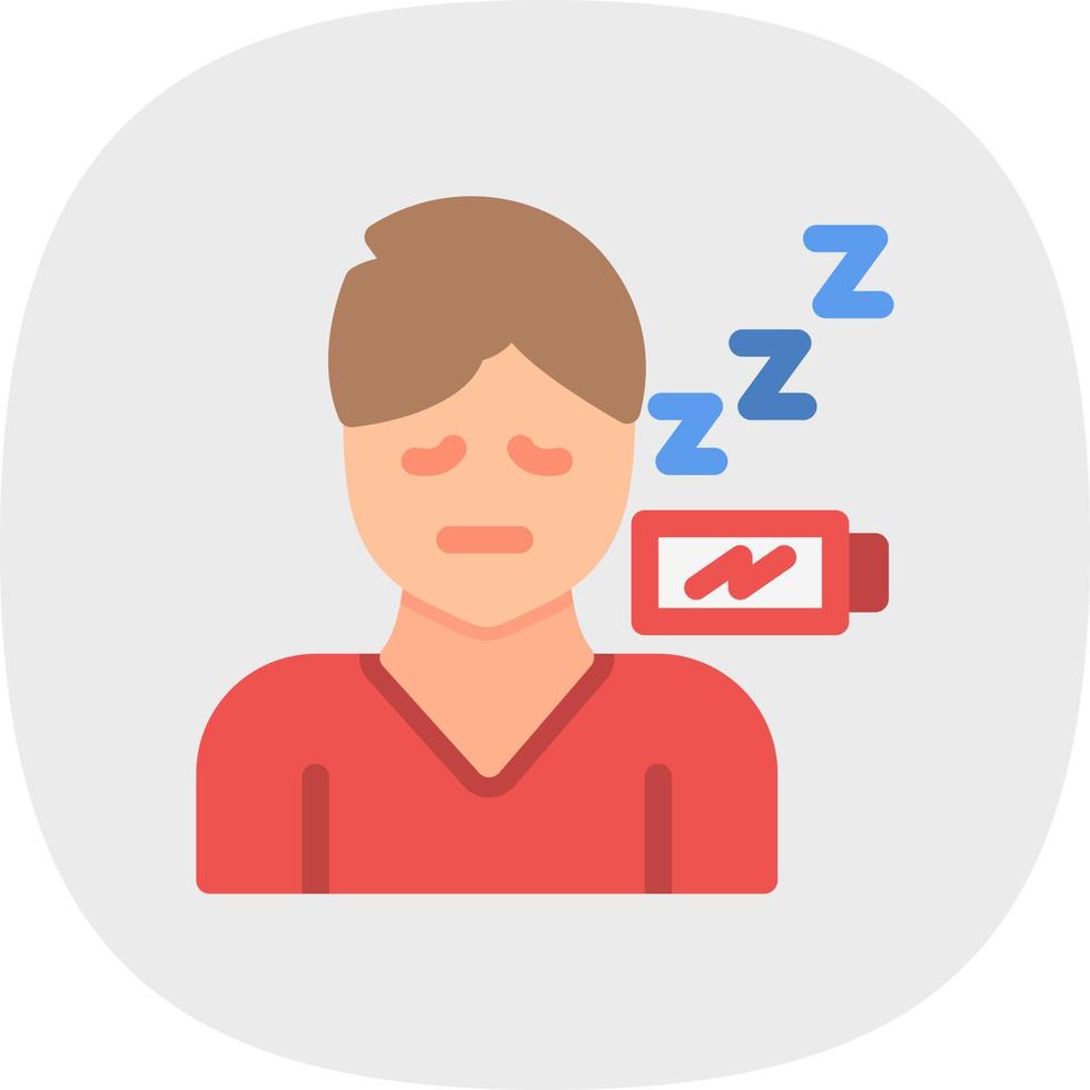 Fatigue Vector Icon Design