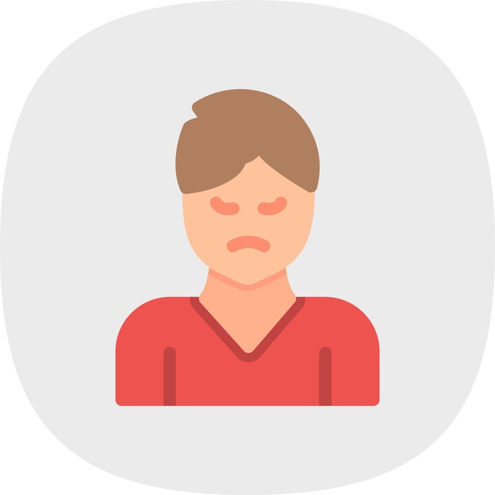 Anger Vector Icon Design
