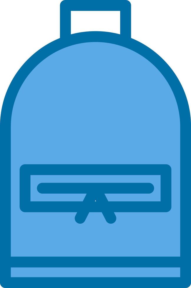 Backpack Vector Icon Design