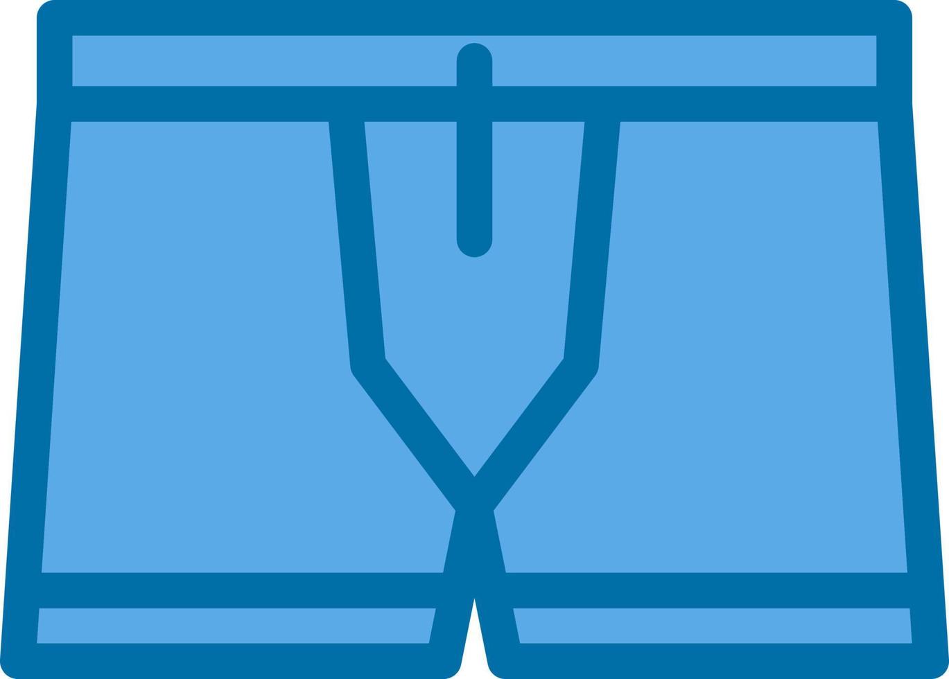 Boxer Shorts Vector Icon Design