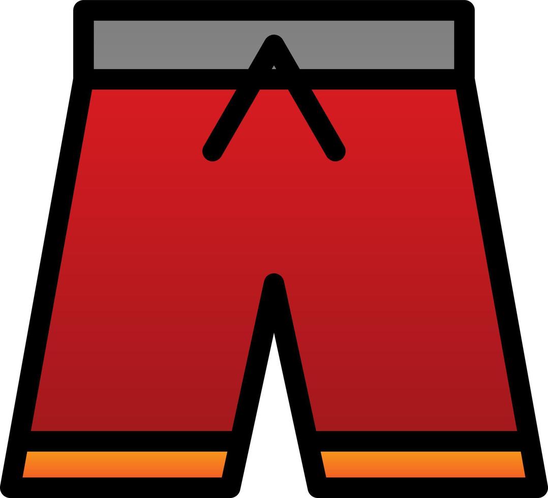 Shorts Vector Icon Design