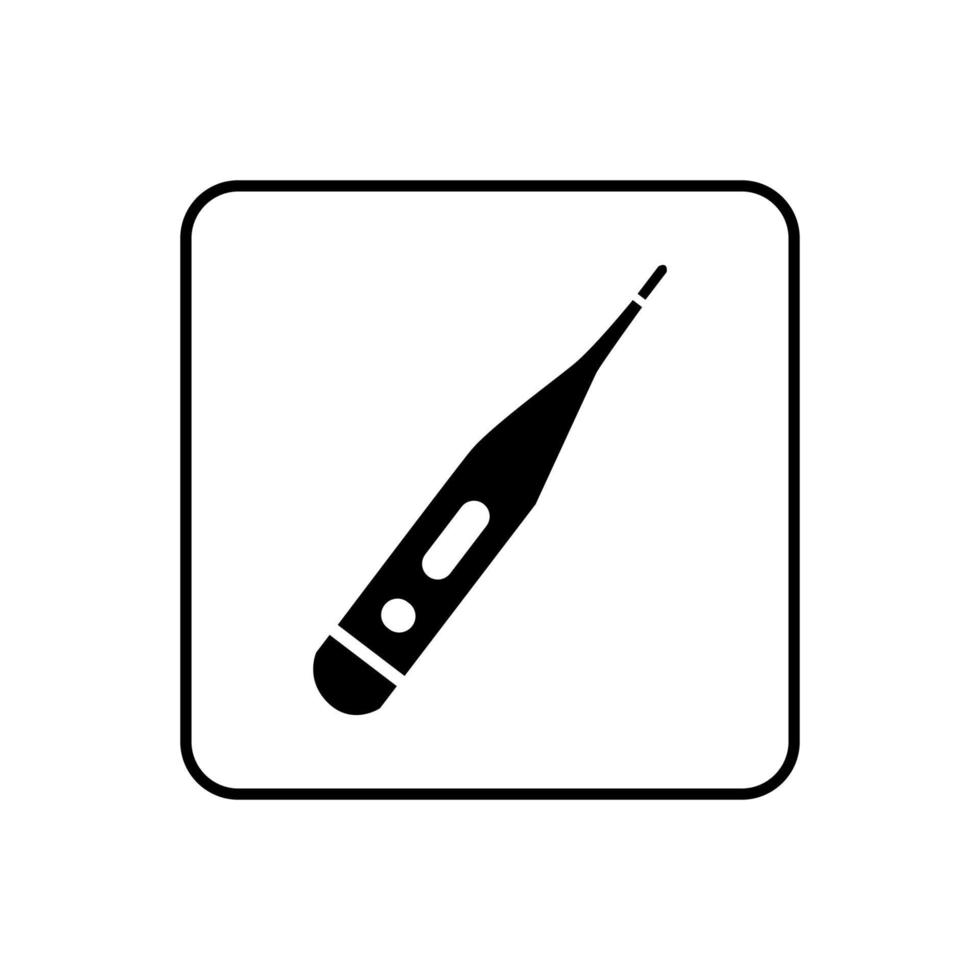 Body thermometer icon vector design