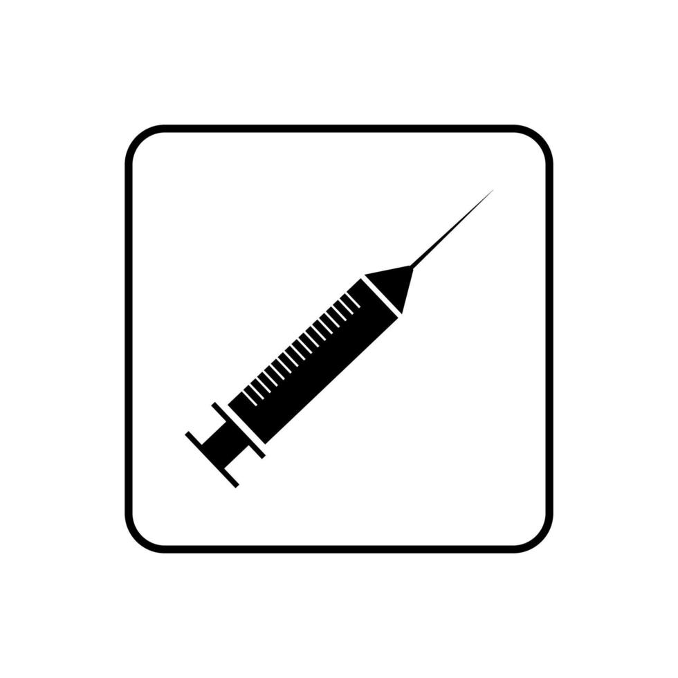 Injection icon vector design
