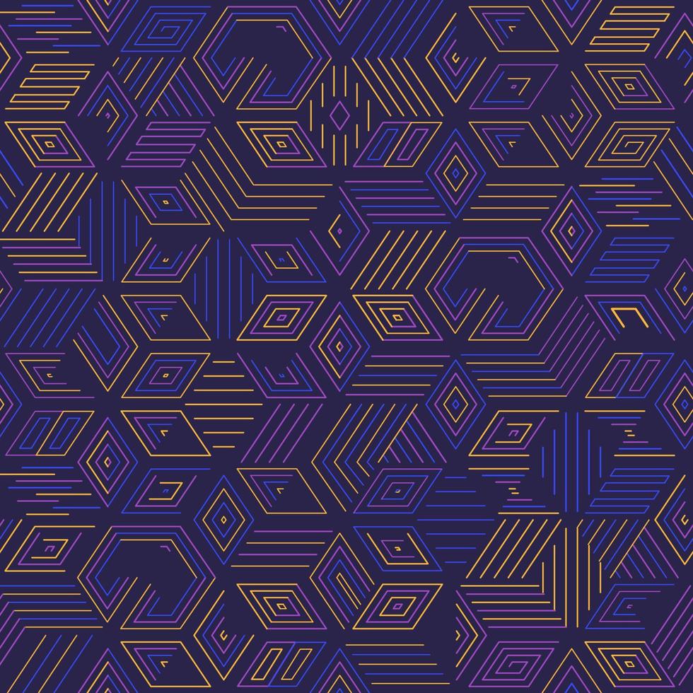 Purple Geometric Seamless Background 16339149 Vector Art at Vecteezy