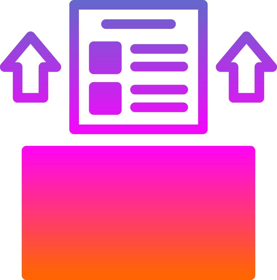 Invoice Factoring Vector Icon Design