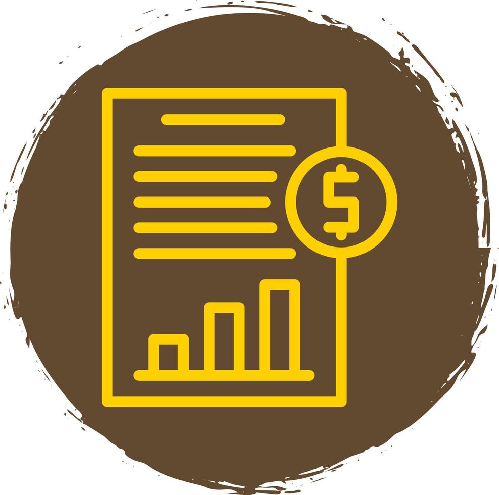 Cash Flow Statement Vector Icon Design