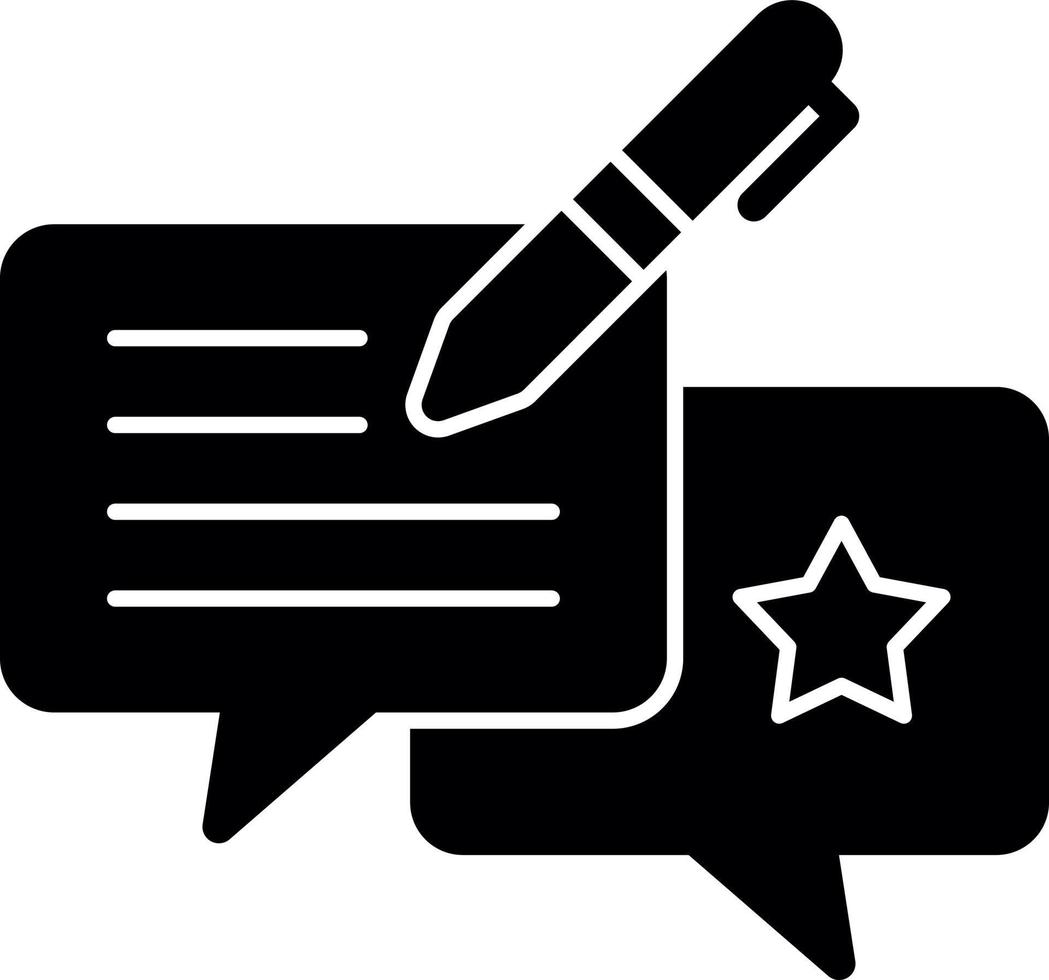 Feedback Vector Icon Design