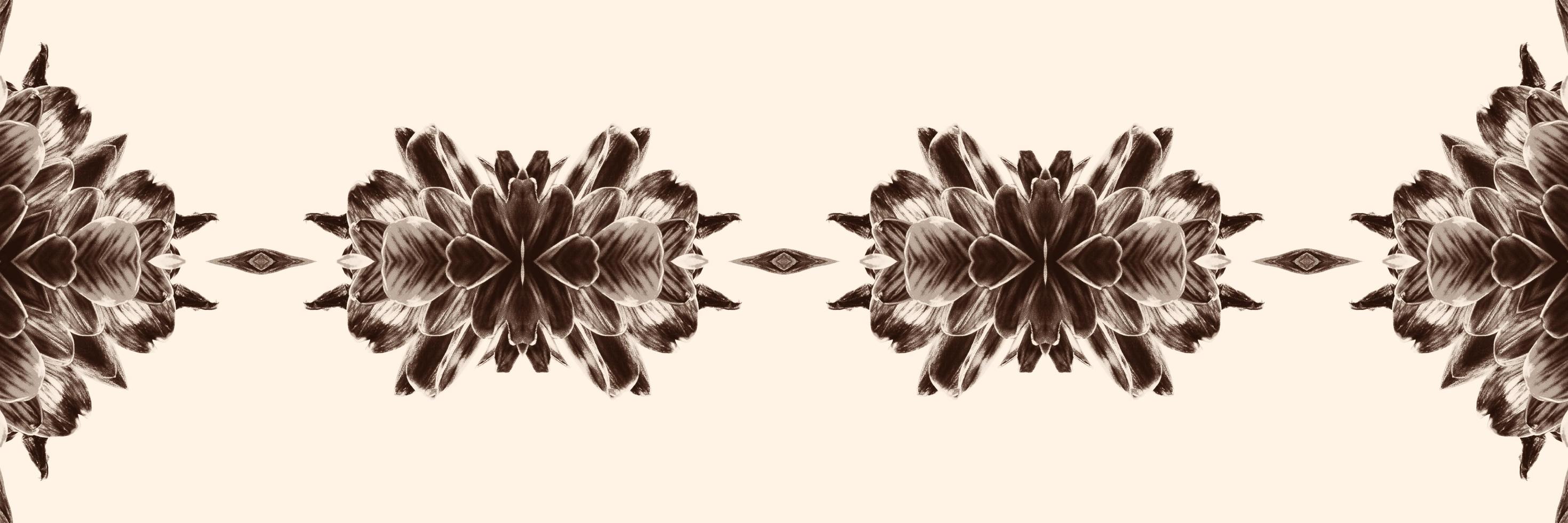 Floral decorative pattern photo