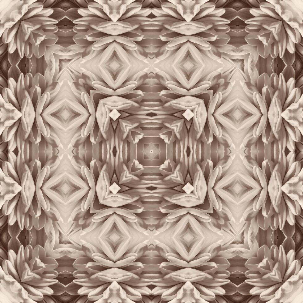 Floral decorative pattern photo