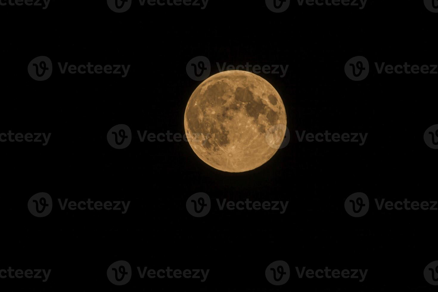 Close up picture of the shiny full moon photo