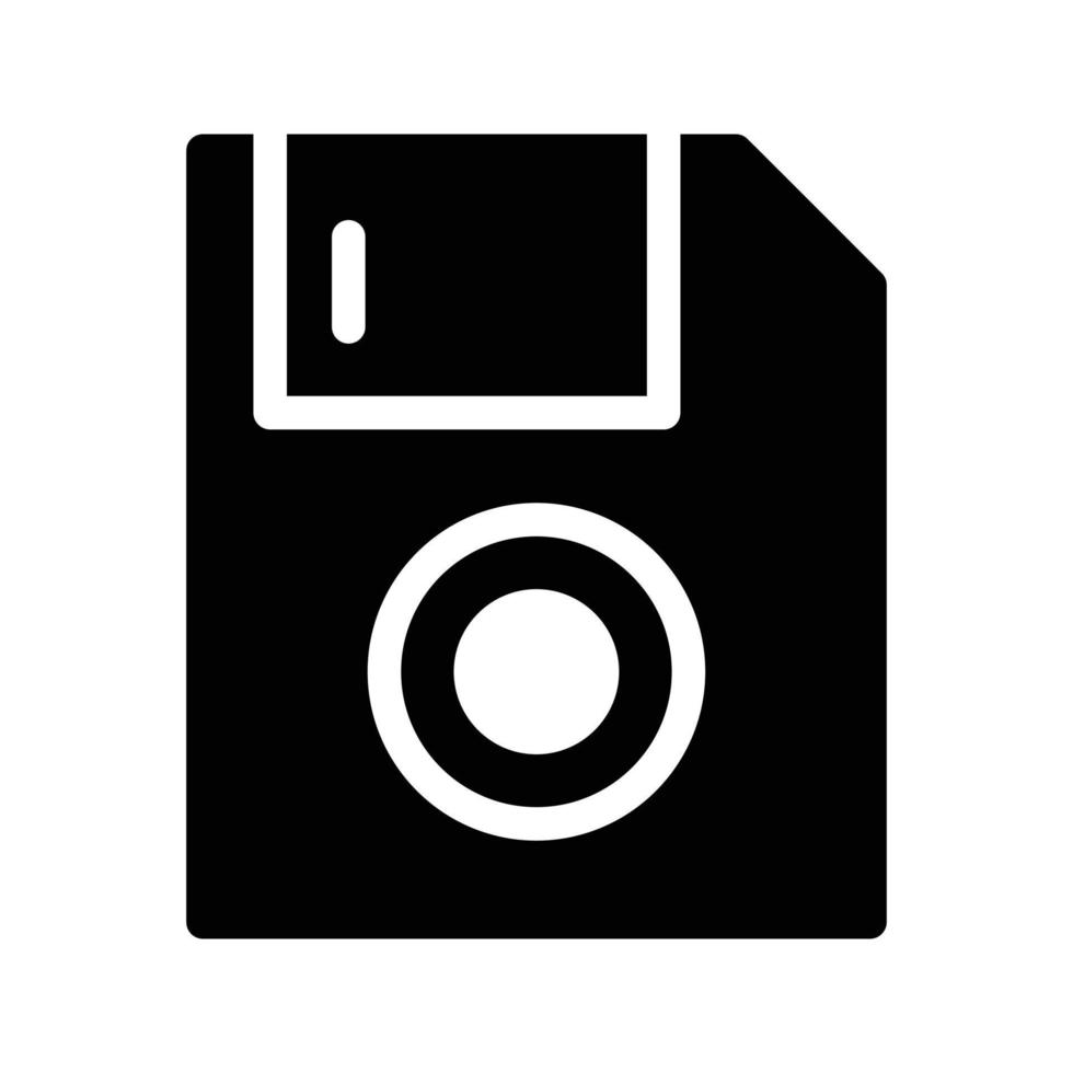 Ilustración de vector de disquete en un fondo. Símbolos de calidad premium. Iconos vectoriales para concepto y diseño gráfico.