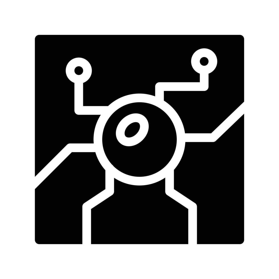 ilustración vectorial de tecnología inteligente en un fondo. símbolos de calidad premium. iconos vectoriales para concepto y diseño gráfico. vector