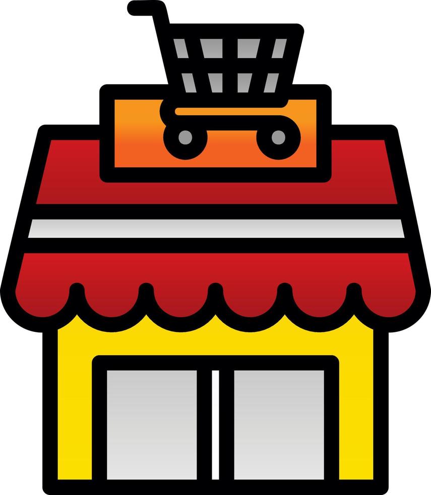 Store Vector Icon Design