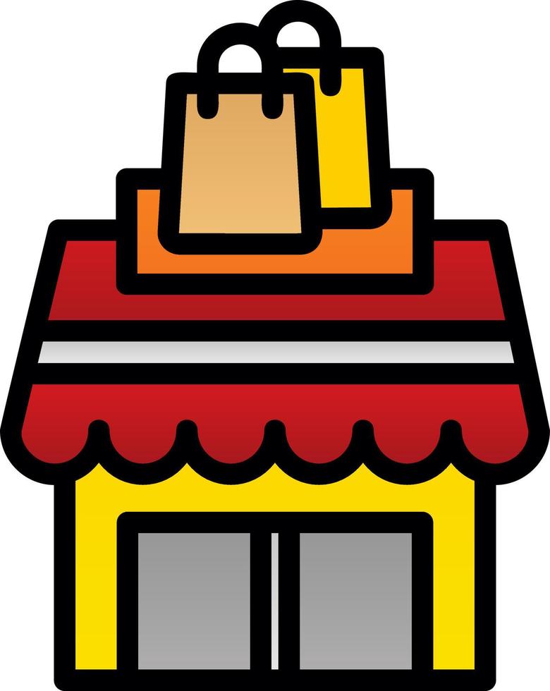 Market Vector Icon Design