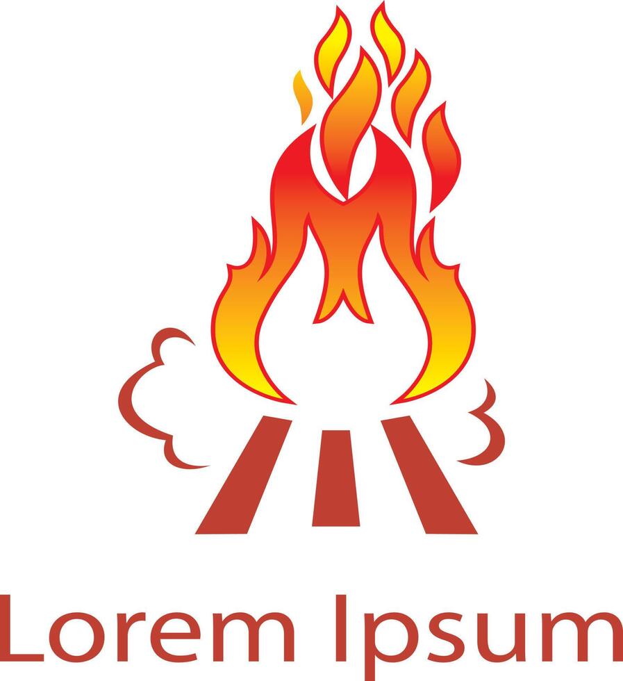 Barbecue party logo design. vector