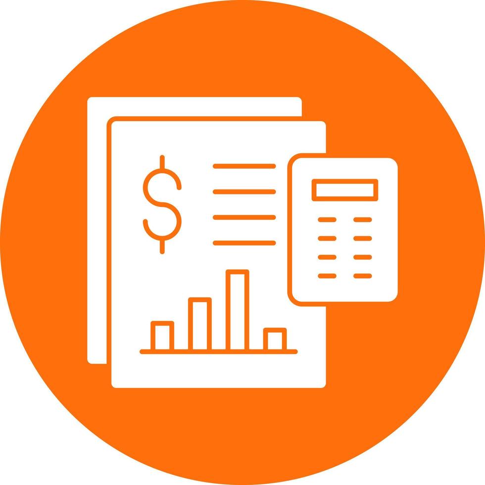 Budget Vector Icon Design