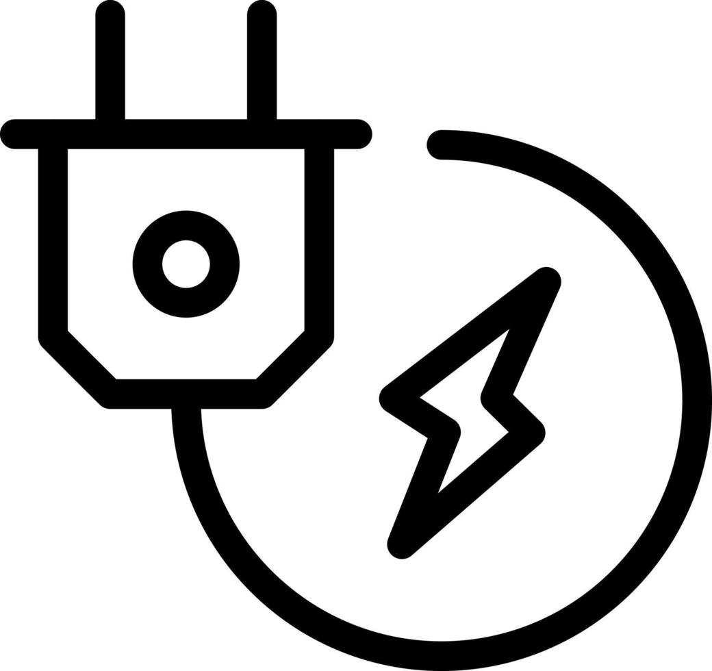 ilustración de vector de adaptador de carga en un fondo. símbolos de calidad premium. iconos vectoriales para concepto y diseño gráfico.