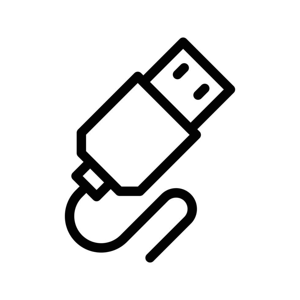 usb connector vector illustration on a background.Premium quality symbols.vector icons for concept and graphic design.