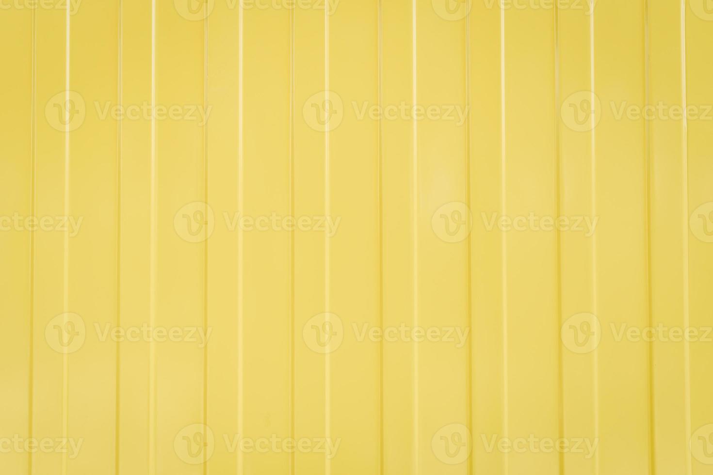 yellow gradient metal sheet used to make container walls or used for decorating rooms and buildings. photo