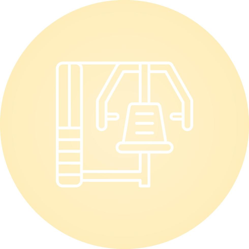 Gym Machine Vector Icon