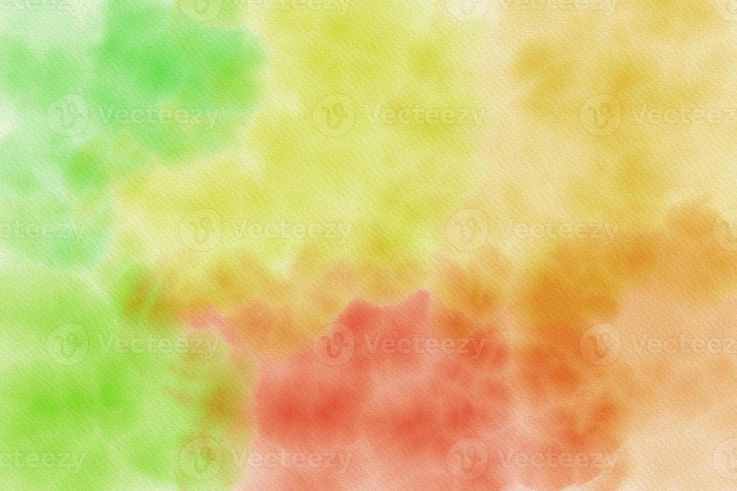 watercolor pastel background hand painted. aquarelle colorful stains on paper photo