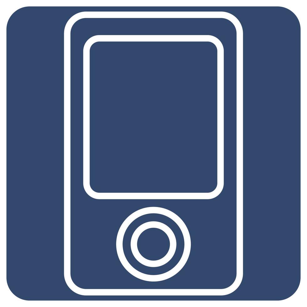 Technology ipod , illustration, vector on a white background.