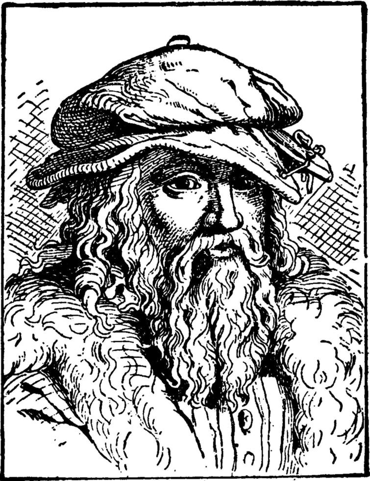 Georg Rollenhagen, vintage illustration vector