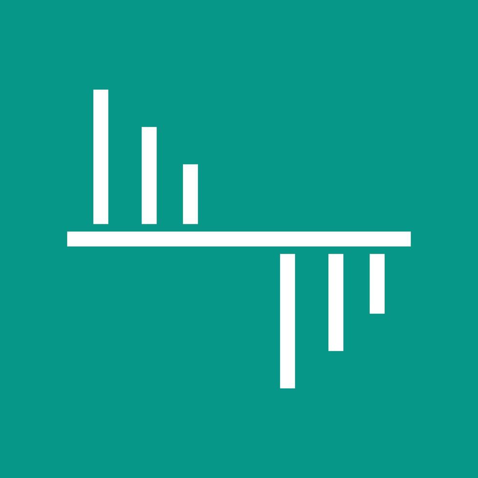 Graphical Representation Line Color Background Icon vector