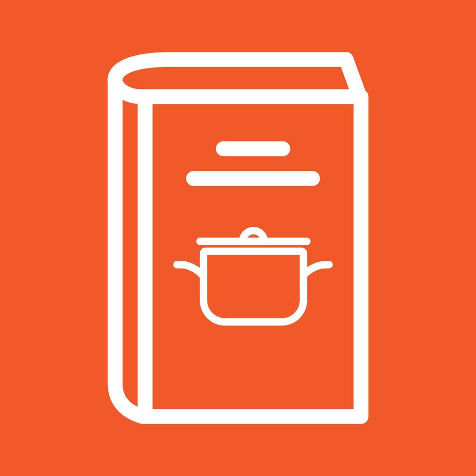 Soup Recipes Line Color Background Icon vector