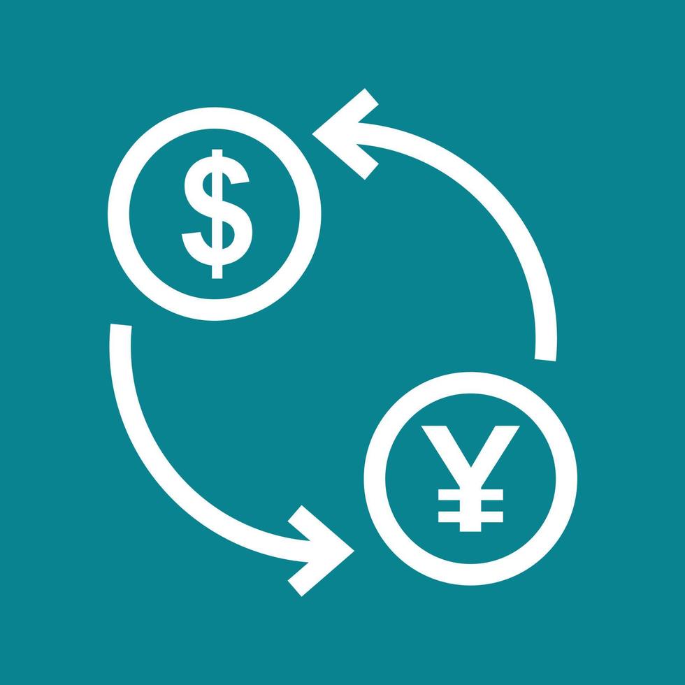Dollar To Yen Convert Line Color Background Icon 16345830 Vector Art At japanese-yen-gained-150-against-the-u-s-dollar-the-most-vulnerable