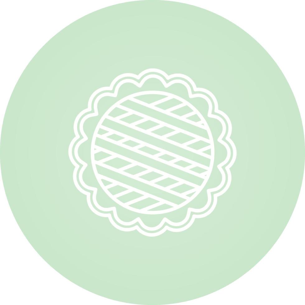 Apple Pie Vector Icon