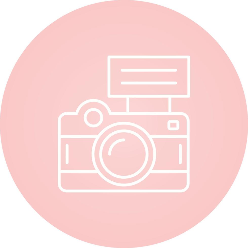 Camera Flash Vector Icon