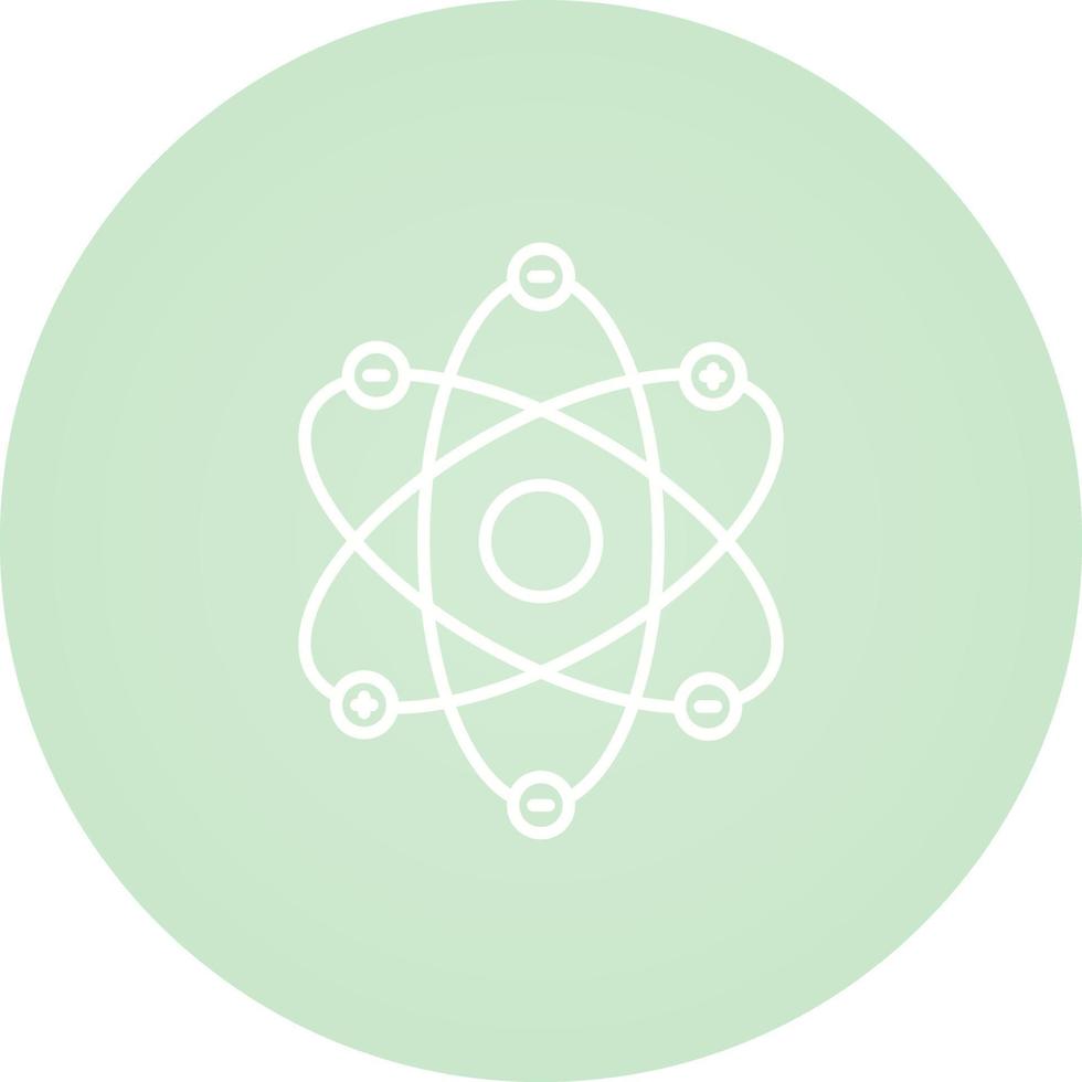 Atom Structure Vector Icon