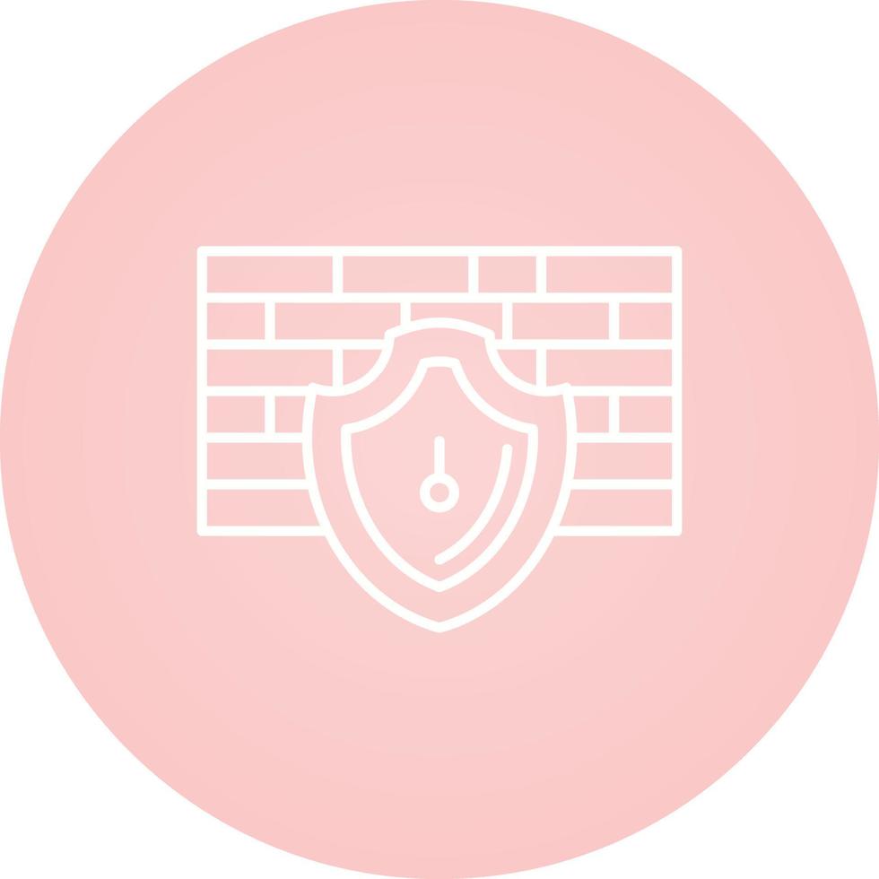 Firewall Vector Icon