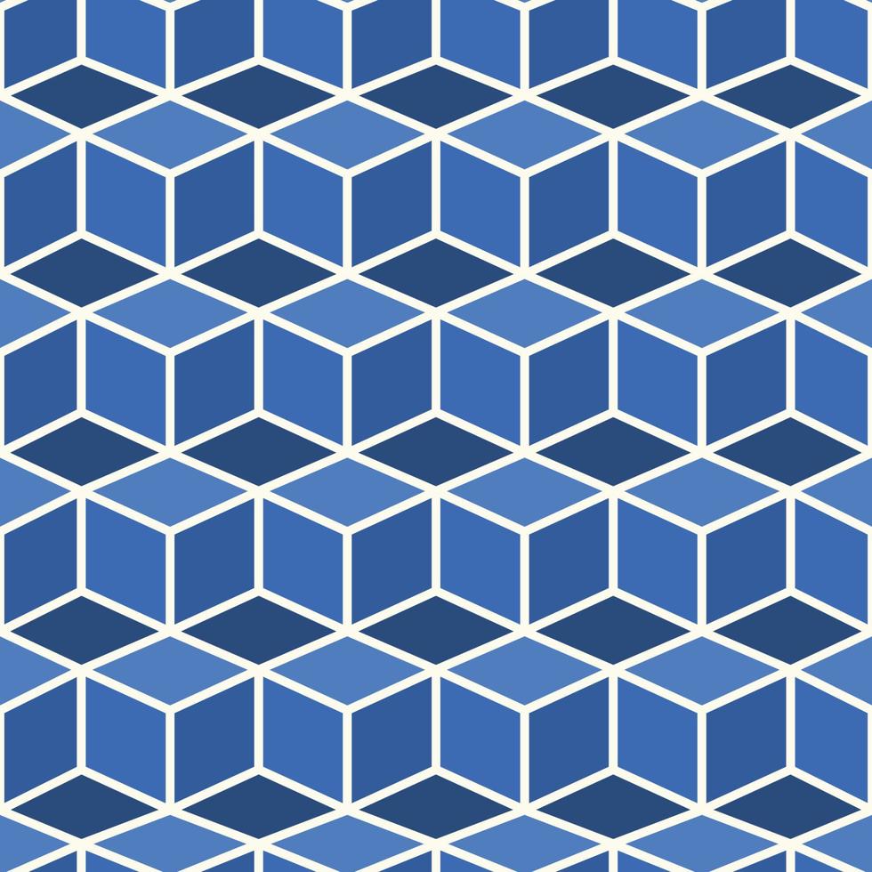 Seamless Pattern Geometric Background Design vector
