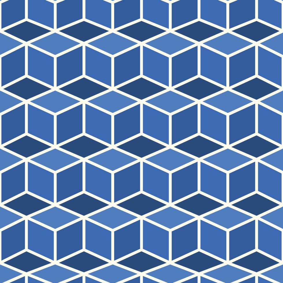 Seamless Pattern Geometric Background Design vector