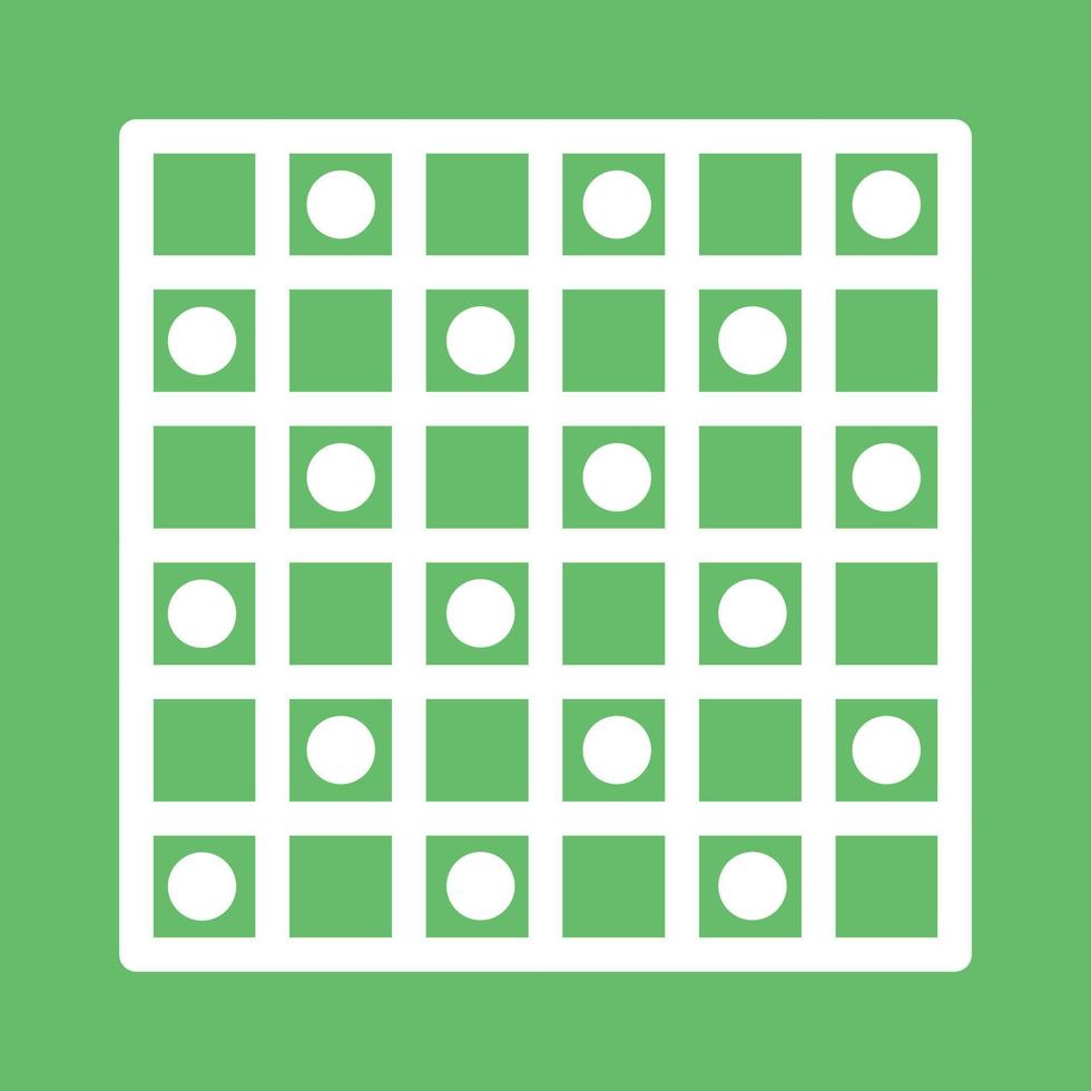 ChessBoard Line Color Background Icon vector