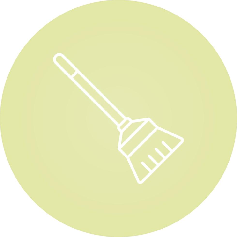 Broom Vector Icon